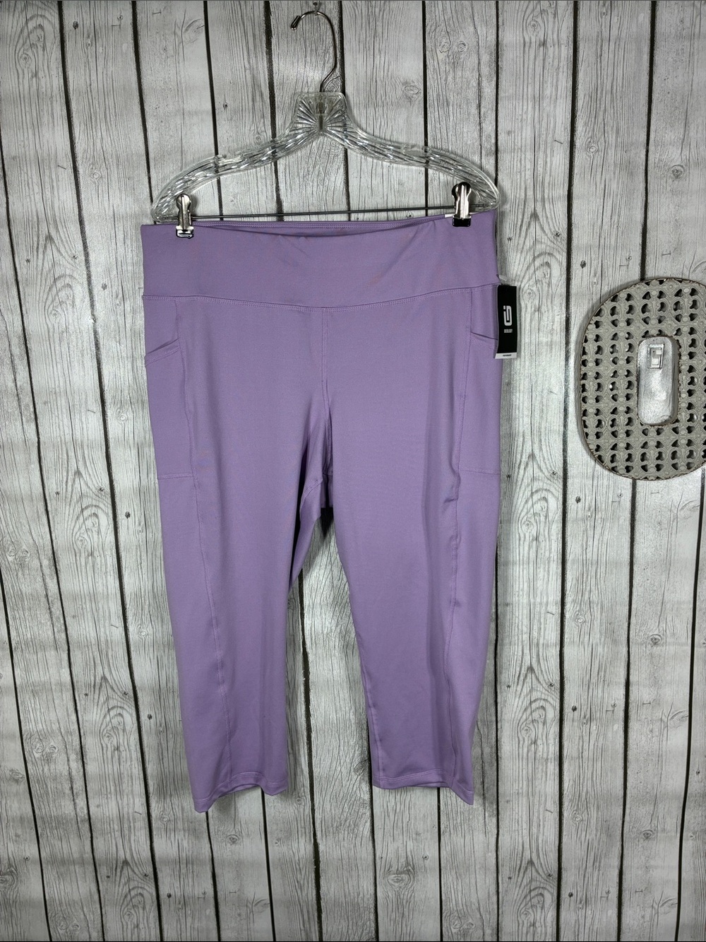 Ideology High-Rise Cropped Active Leggings Size 1X